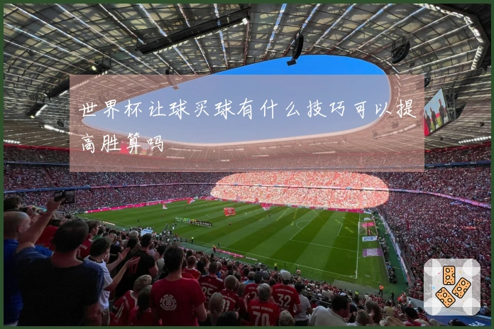 世界杯让球买球有什么技巧可以提高胜算吗