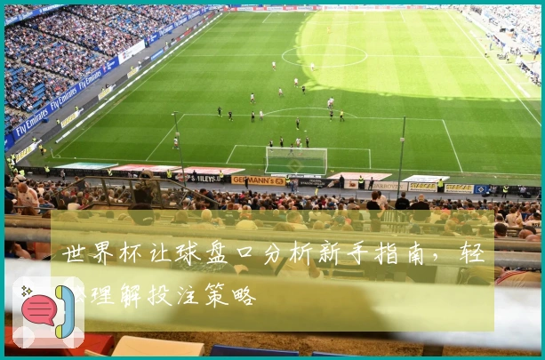 世界杯让球盘口分析新手指南，轻松理解投注策略